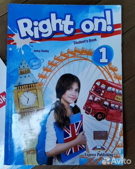 Учебник и тетради английского языка Right on 1