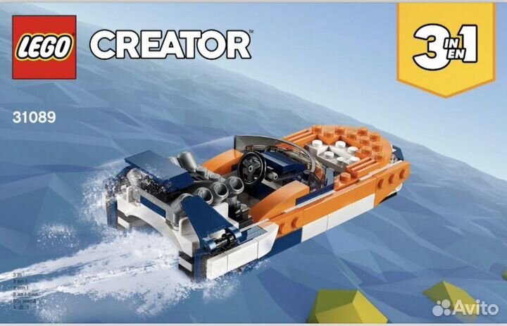 Lego Creator 3/1 31089 +Инструкция