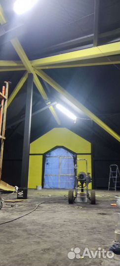 Механизированая покраска любой сложности