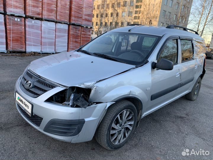 LADA Largus 1.6 МТ, 2019, битый, 90 678 км