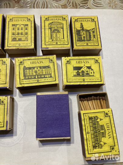Спички коллекционные СССР