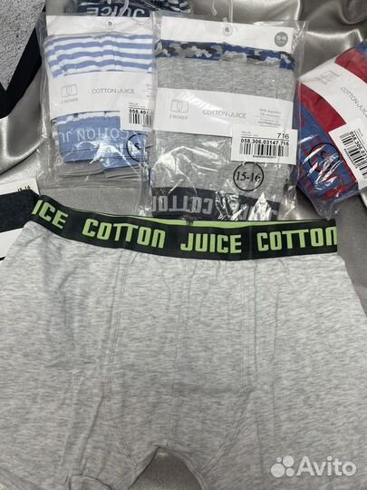 Боксеры Испания Cotton Juice мальчика, подростка