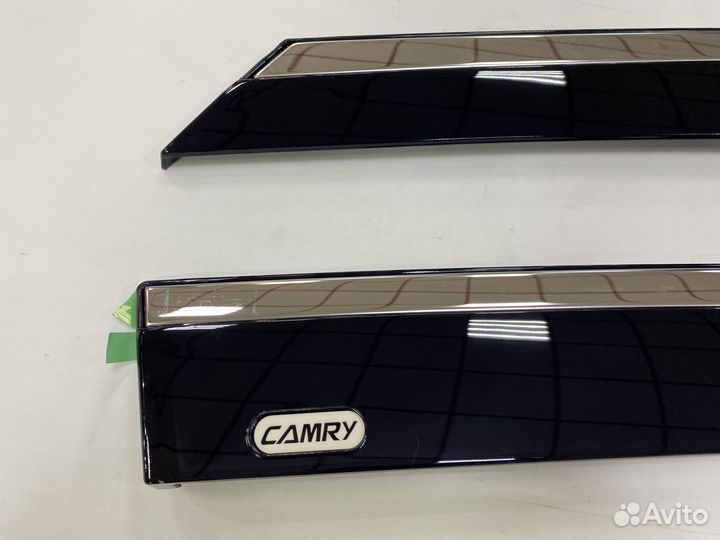 Дефлектора на окна с лого Toyota Camry V50 / V55