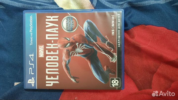 Человек паук ps4 диск