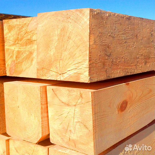Строганный брус лиственница 90х90х6000мм