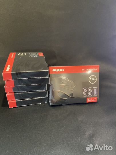 Новые SSD диски KingSpec 512gb SATA