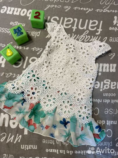 Платье для девочки 92