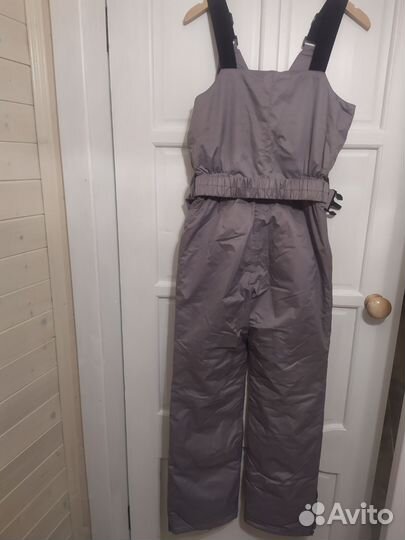 Штаны зимние спортивные полукомбинезон новый