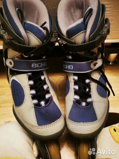 Ролики детские женские К2 Еcho 36,5 размер