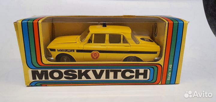 Модель москвич 412 а8, без ми, номерная