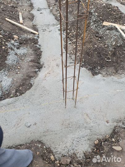 Строительство фундамента
