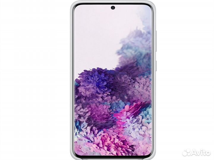 Чехол Samsung Galaxy S20 Silver Оригинал
