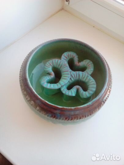 Кувшин, блюдо и ваза керамика