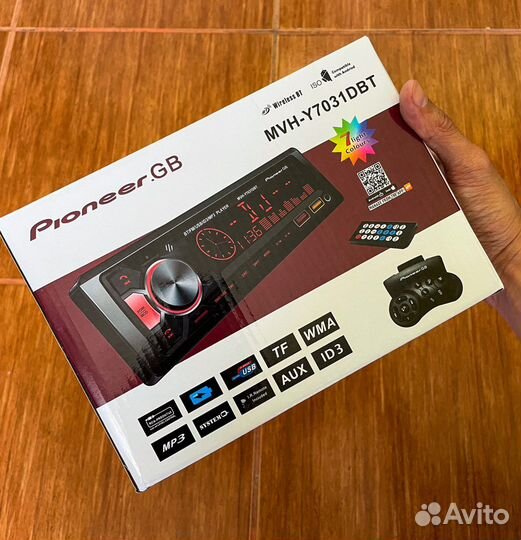 Магнитола Pioneer + Bluetooth, новая, гарантия