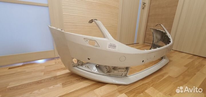 Бампер передний skoda octavia A7 FL рестайлинг