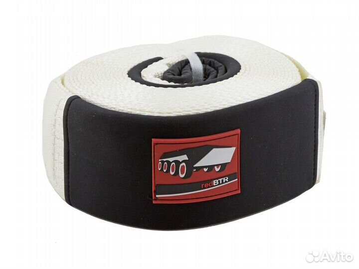 Стропа динамическая 10см*9м, 11т белая