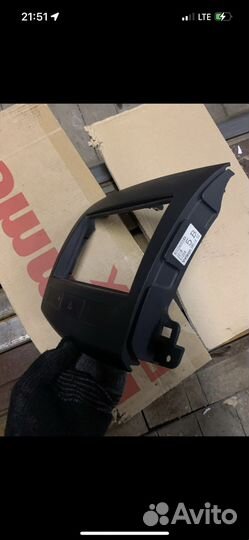 Рамка для 2 din магнитолы mitsubishi XL