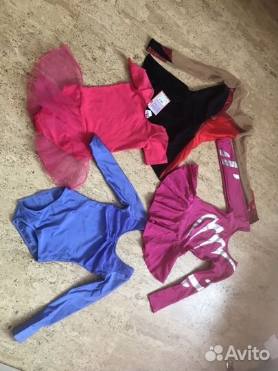 Купальники для гимнастики 4 шт