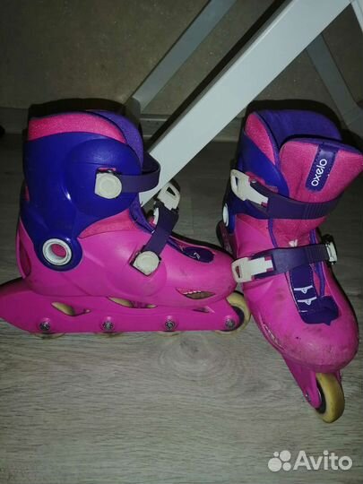 Роликовые коньки детские раздвижные