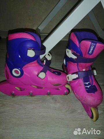 Роликовые коньки детские раздвижные