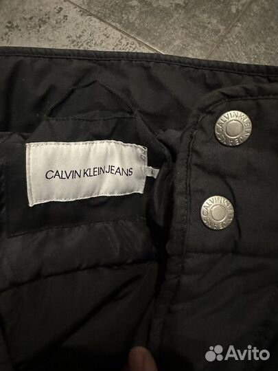 Куртка пуховик Calvin Klein L оригинал