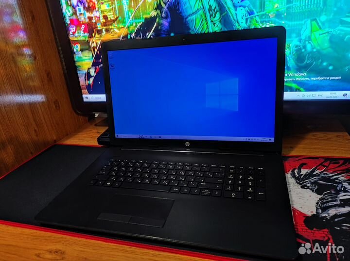 Ноутбук hp 17.3 i5 10210u/8gb/ssd