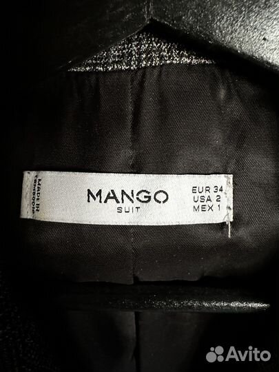 Пиджак mango xs-s