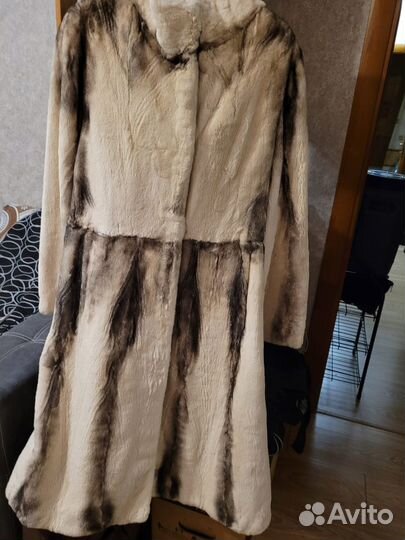 Шуба из стриженой норки 46-48