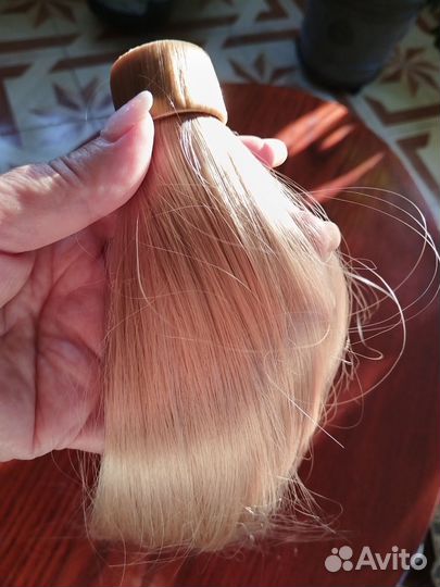 Хвост из волос