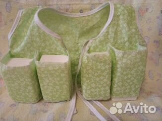 Жилет для купания новорожденных с пенопластом
