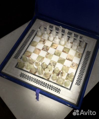 Шахматы из оникса 45х45