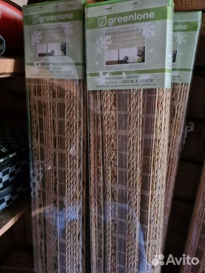 Бамбуковые римские шторы