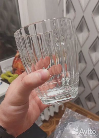 Кружки, стаканы стеклянные новые от производителя