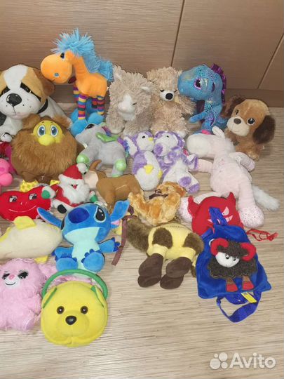 Пакет мягких игрушек 37 шт