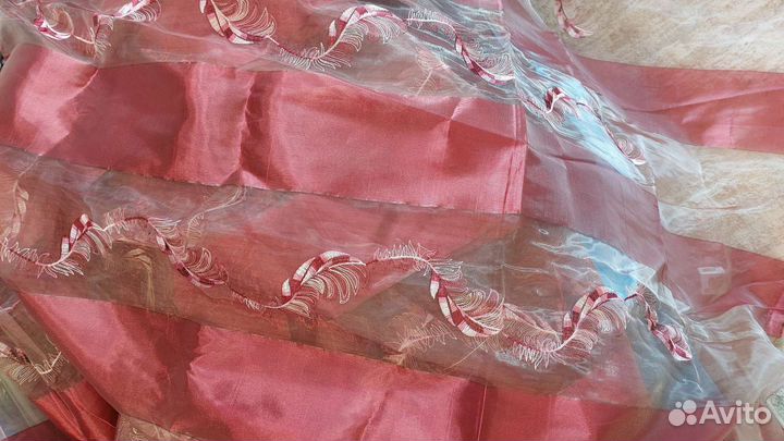 Штора тюль органза