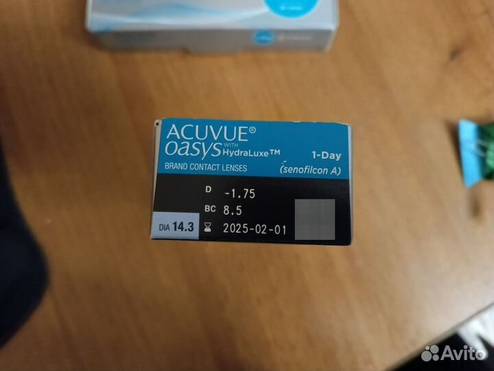 Линзы контактные acuvue oasys 1 day