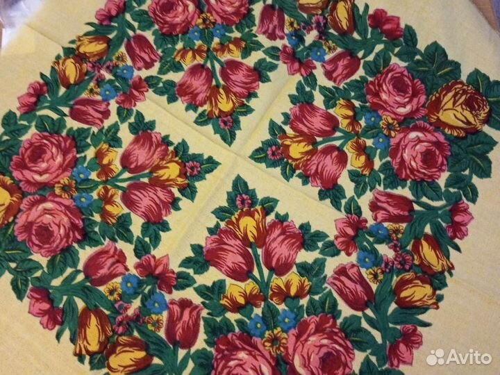 Платки СССР шерстяные новые