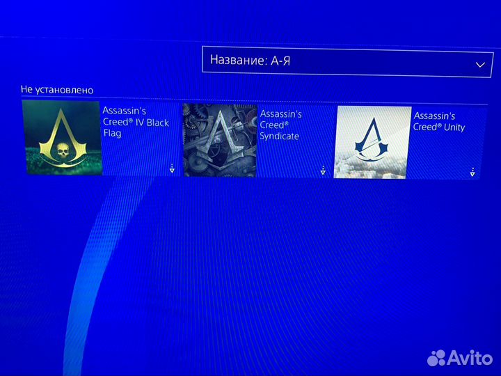 Игры ps4 assassins creed