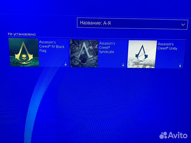 Игры ps4 assassins creed