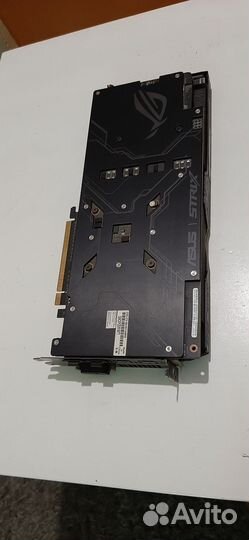 Видеокарта Asus gtx 1060 6gb strix