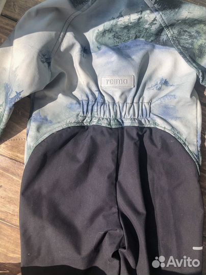 Комбинезон Reima 80 +6 softshell kuling wheat