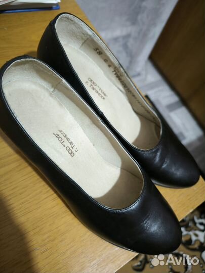 Туфли женские 38 размер натуральная кожа