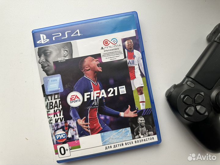 Fifa 21 ps4 диск