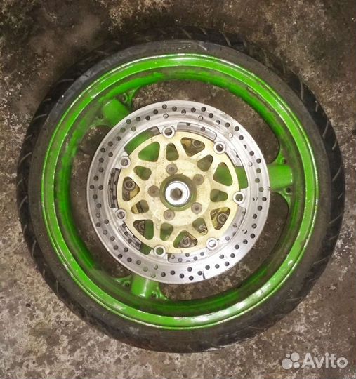 Колесо переднее для Kawasaki zx6