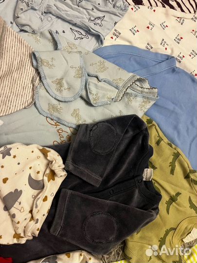 Детские вещи пакетом на мальчика 50 68