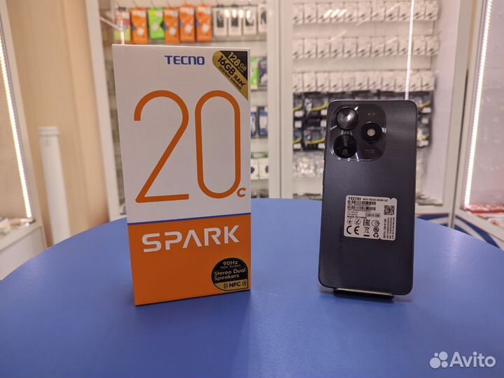 TECNO Spark 20с, 4/128 ГБ