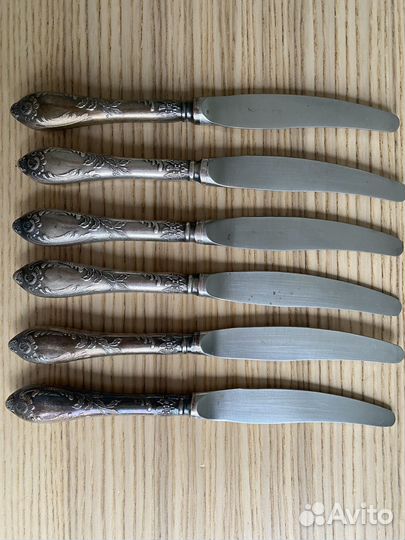 Ножи десертные мельхиор зиш