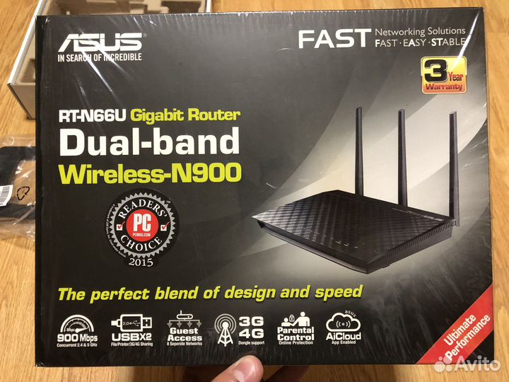 Роутер asus RT-N66U (2.4/5Ггц)