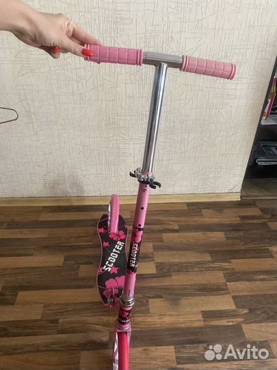 Самокат детский двухколесный бу