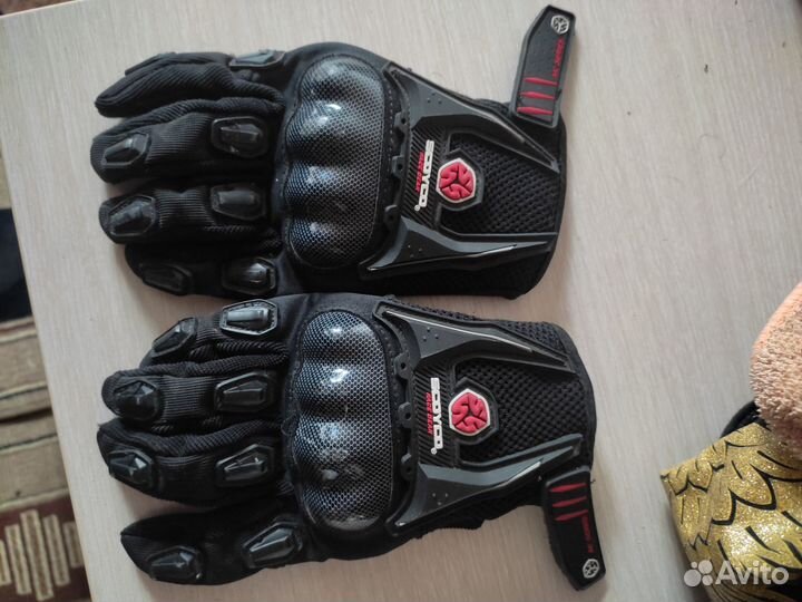 Перчатки для мотоцикла спорт и кросс